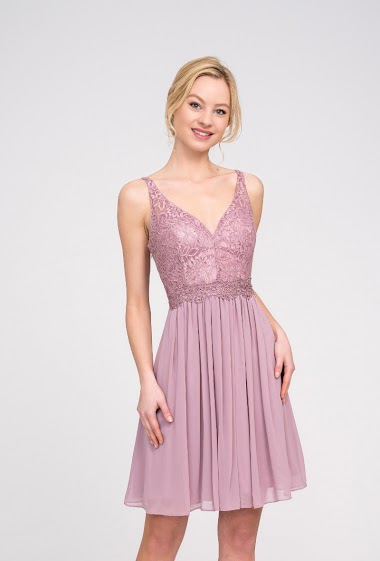 Wholesaler Lautinel - Lace cocktail dress