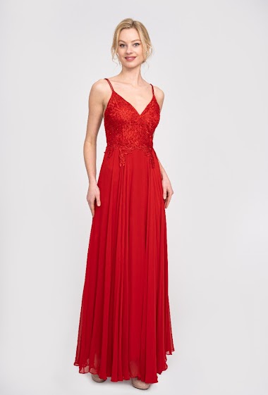 Wholesaler Lautinel - Evening dress with strap