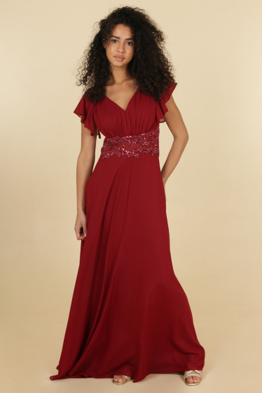 Wholesaler Lautinel - Evening dress with small sleeves