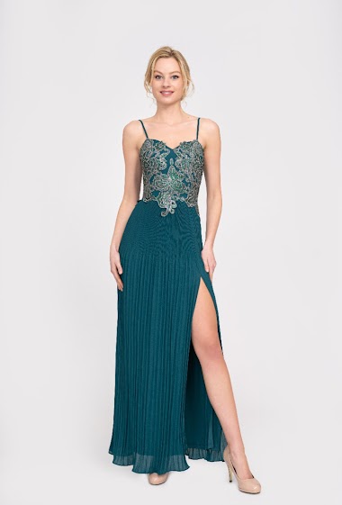 Wholesaler Lautinel - Strapless evening dress