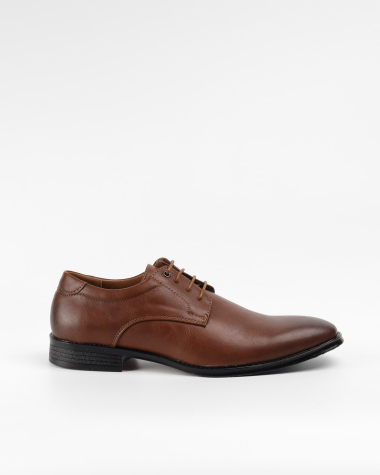 Wholesaler LBS collection - Men's lace-up derbies in faux leather
