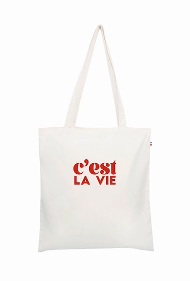 Wholesaler Le Tote-bag Français - C'est la vie