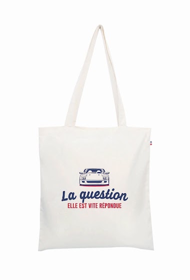 Wholesaler Le Tote-bag Français - La question est vite répondue