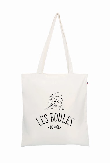 Großhändler Le Tote-bag Français - Les boules de Noël