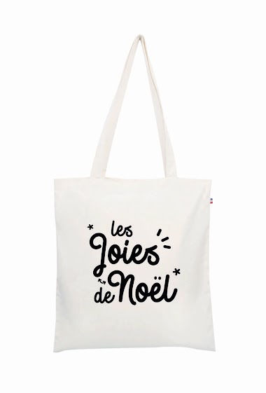 Großhändler Le Tote-bag Français - Les joies de noël