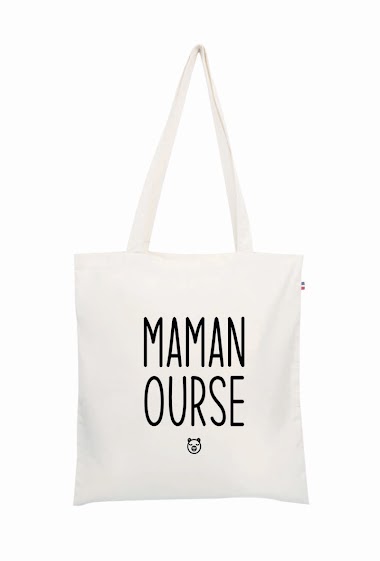 Wholesaler Le Tote-bag Français - Maman ourse