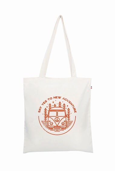 Grossiste Le Tote-bag Français - Say yes to new adventure