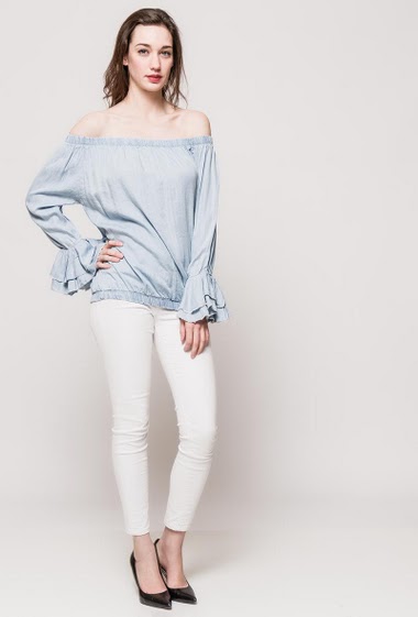 Wholesaler Léa & Luc - Off shoulder blouse