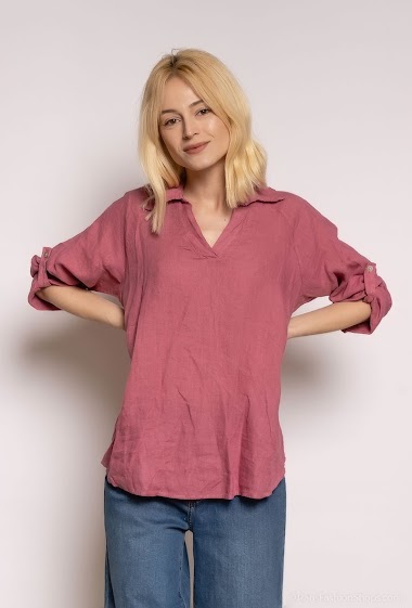 Wholesaler Léa & Luc - Linen blouse