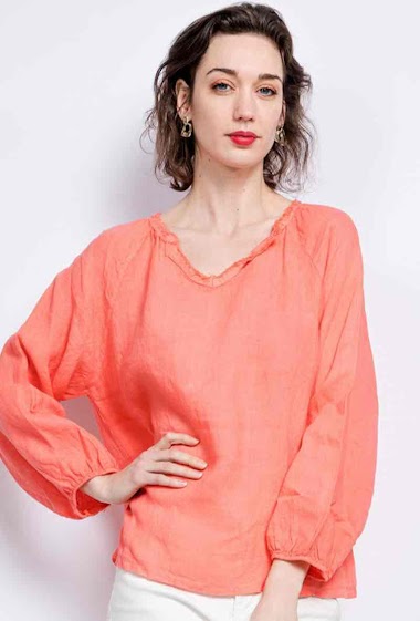 Wholesaler Léa & Luc - Linen blouse