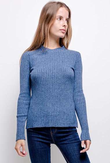 Wholesaler Léa & Luc - Ribbed sweater