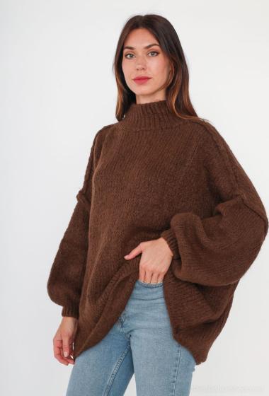 Wholesaler Léa & Luc - Turtleneck knit sweater