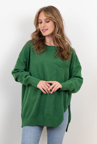 Wholesaler Léa & Luc - Long sleeves knit sweater