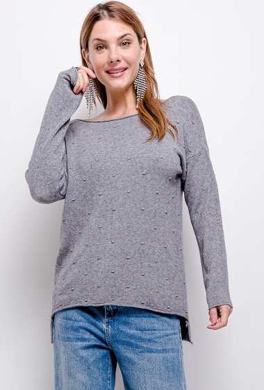 Wholesaler Léa & Luc - Fine knit sweater