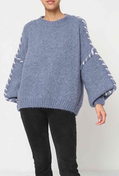 Wholesaler Léa & Luc - Wide sweater