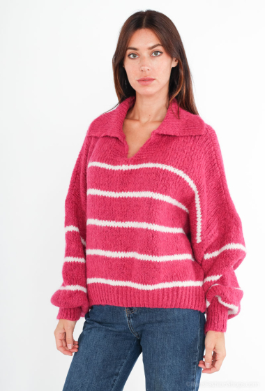 Wholesaler Léa & Luc - Striped sweater