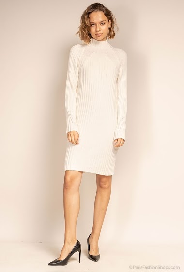 Wholesaler Léa & Luc - Striped Sweater dress