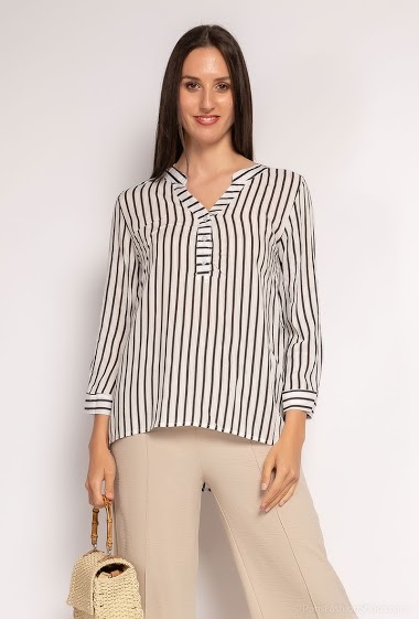 Wholesaler Leana Mode - Striped blouse