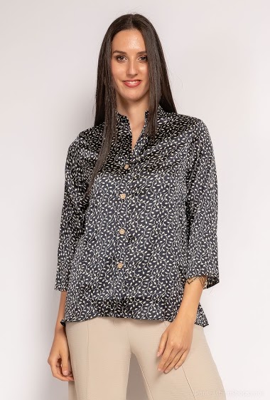 Wholesaler Leana Mode - Flower print shirt