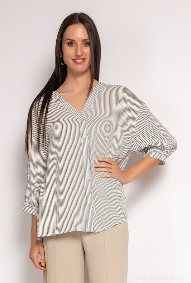 Großhändler Leana Mode - Striped shirt