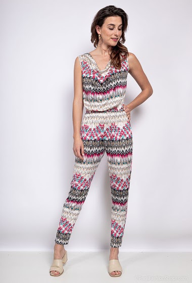 Wholesaler Leana Mode - Printed jumpsuit