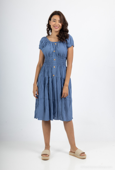 Wholesaler Leana Mode - Short buttoned dress