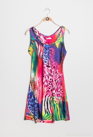 Wholesaler Leana Mode - Dress with open back