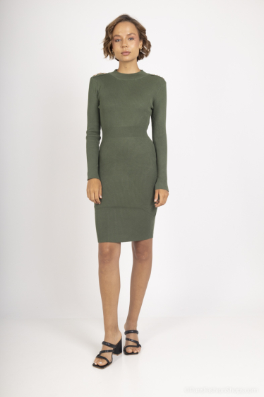 Wholesaler Leana Mode - Ribbed knit dress