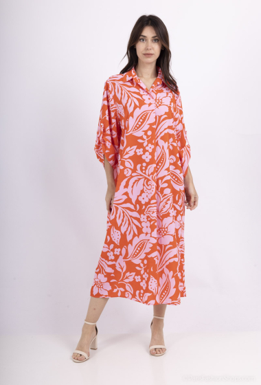 Großhändler Leana Mode - Bedrucktes Kleid