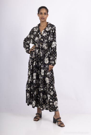 Großhändler Leana Mode - Bedrucktes Kleid