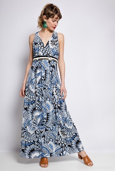 Wholesaler Leana Mode - Maxi printed dress