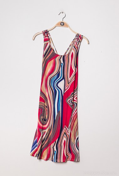 Großhändler Leana Mode - Stretch print dress
