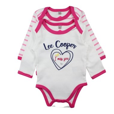 Wholesaler Lee Cooper - Set of 2 Lee Cooper Bodysuits