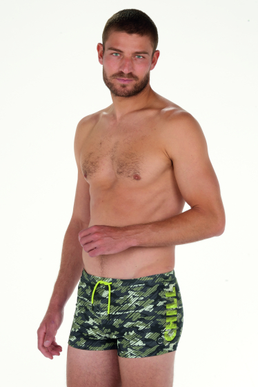 Wholesaler LEMON BAY by France Denim - Aop Camo Chill Swim Boxer Shorts