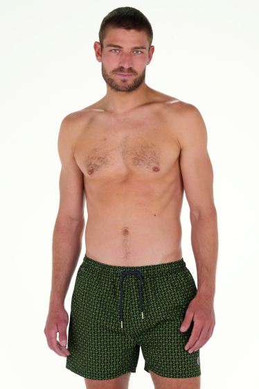 Wholesaler LEMON BAY - Allover micro pattern swim shorts