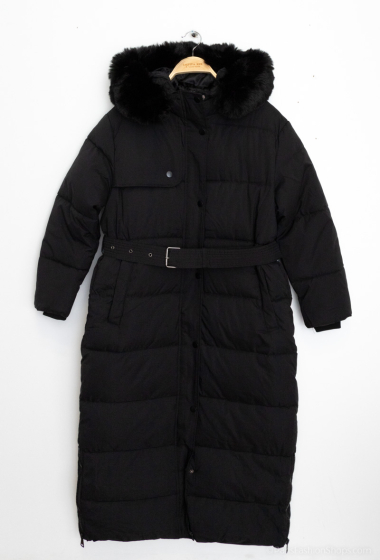 Wholesaler Les Bonnes Copines - Hooded quilted down jacket