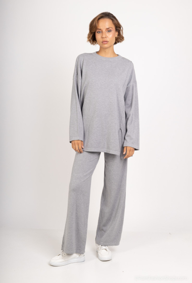 Wholesaler Les Bonnes Copines - Long sweater and pants set