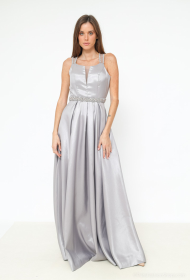 Dark gray sale evening gowns