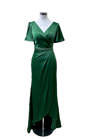 Wholesaler Les Voiliers - Short sleeve satin dress