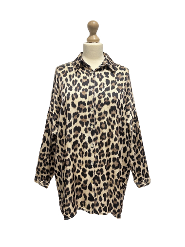Großhändler L'ESSENTIEL - SABT LEO Hemd mit Leopardenmuster