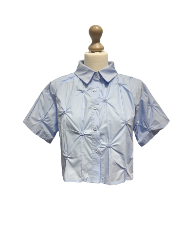 Wholesaler L'ESSENTIEL - PAULINE Shirt Pleated Detail