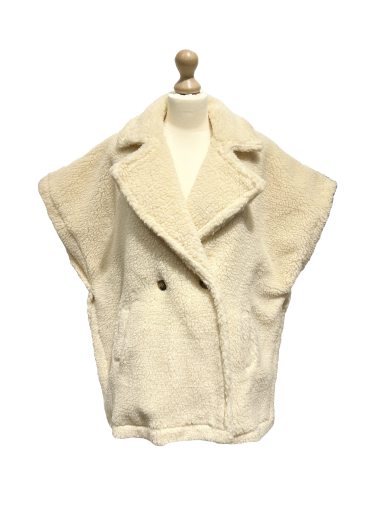 Wholesaler L'ESSENTIEL - FELICIA Moumoute Vest Coat Cut
