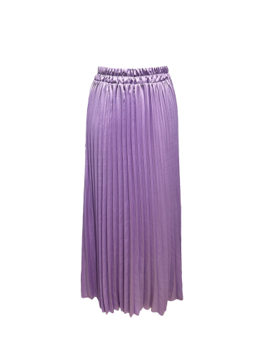 Wholesaler L'ESSENTIEL - ESSENTIEL Basic Pleated Skirt Satin Effect