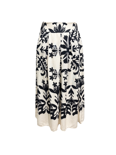 Wholesaler L'ESSENTIEL - EVELYN Linen Skirt With Pocket