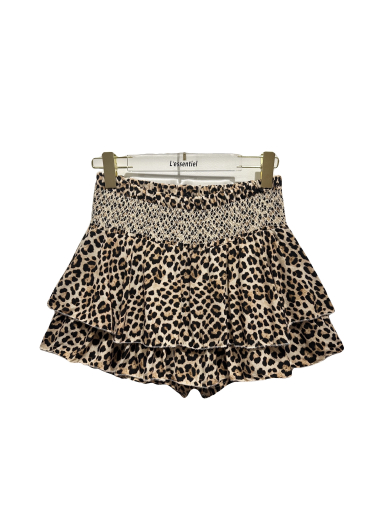 Wholesaler L'ESSENTIEL - Leopard Short Skirt The essentials