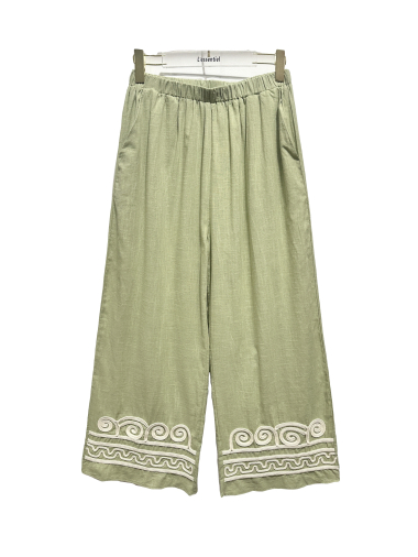 Wholesaler L'ESSENTIEL - AITY Cotton Linen Style Pocket Trousers