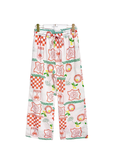 Wholesaler L'ESSENTIEL - SHANA Pants Linen Effect Material With Pocket