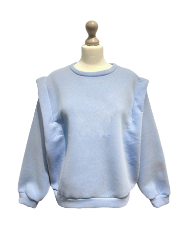 Wholesaler L'ESSENTIEL - Sweatshirt PPE Epaulette Fleece Lining