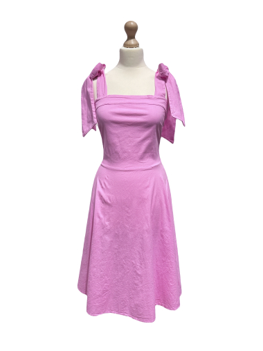 Großhändler L'ESSENTIEL - CATHELY Kleid mit Schleife an der Schulter