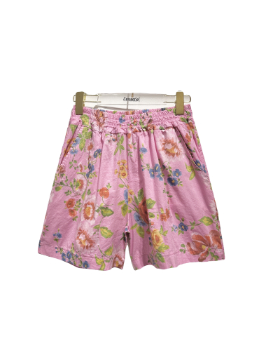 Mayorista L'ESSENTIEL - Shorts de baño florales con bolsillo